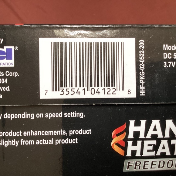 As Seen On TV Handy Heater Freedom wearable personal heater New in box - Picture 8 of 8